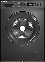 Telefunken W-01-52-DI Washing Machine 5 kg Front Loader 1000 rpm 15 Programmes Automatic Volume and Overflow Protection Start Time Delay Dark inox