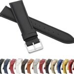 MARCHEL Smooth Leather LLB Leather Strap, Genuine Leather Watch Strap, Cowhide, Fine Leather