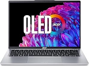 Acer Swift Go 16 OLED (SFG16-72-518S) Ultrabook/Laptop | 16 Inch 3.2K OLED 120Hz Display | Intel Core Ultra 5 125U | 16 GB RAM | 512 GB SSD | Intel Graphics | Windows 11 | QWERTZ Keyboard | Grey