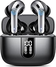 Bluetooth Headphones, In-Ear Headphones, Wireless Bluetooth 5.3 with 50H Deep Bass, 2024 Wireless Headphones, Noise Cancelling Earbuds with 4 ENC Mic, IPX7 Waterproof Earbuds, USB-C