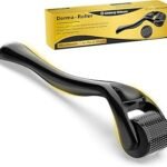 Beard Roller 0.5mm - Derma Roller with 540 Titanium Needles for Beard Growth & Hair Growth, Professional Microneedling Roller for Face, Scalp & Body - Men & Women, Anti-Ageing, Skin Care