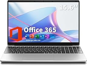 JHHBHV Laptop Windows 11 Notebook 15.6 Inch Laptop Cheap 4 GB RAM 128 GB SSD 512 GB Support Processor 5305U Notebook Windows 11 5000 mAh (1 Year Office 365)