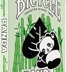 Bicycle Panda (Designer Playing Cards, Poker, Skat...), Yellow