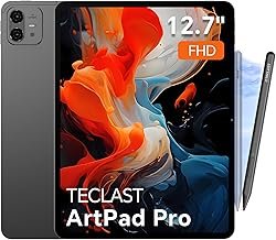 TECLAST Tablet Artpad Pro 12.7 Inch Android 15 Tablets, Helio G99 Gaming Tablet | 20GB RAM 256GB ROM | Dual SIM LTE | 10000mAh | Widevine L1 | GPS/GMS | USBC Connection | 30W Quick Charge | Pen incl.