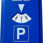 VZL Parking Disc with Ice Scraper, 3 Shopping Trolley Token & Disc Scratcher, Parking Clock with Snow Scraper for Car, Truck, Practical Scratch with Shopping Chip, Parking Discs for Winter, StVo