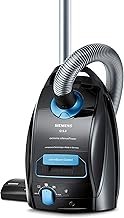 Siemens - VSQ5X1230 - “Q5.0 extreme silencePower” Vacuum Cleaner - Energy Efficiency Class B (850 Watt, 4 L Vacuum Cleaner Bags, High-Performance Hygiene Filter) - Black, Without Additional Bag, Black