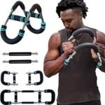 Twister Armtrainer, Verstellbares Brust Trainingsgerät & Muscle fit Gerät (30-50 kg / 70-110 lb), Tragbarer Power Twister mit abnehmbarem Design, Trainingsgeräte für Zuhause, Büro & Reise