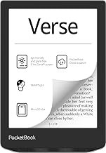 PocketBook Verse - Mist Grey internationale Version ohne dt. Ebook Shop und Onleihe, 8GB Speicher, E-Ink Carta