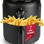GOURMETmaxx Hot Air Fryer, 2.3 L Airfryer with Timer, Touchscreen, Fryer with 8 Functions and 7 Programmes, Energy-Saving, Almost No Oil, Mini Oven - 1000 W