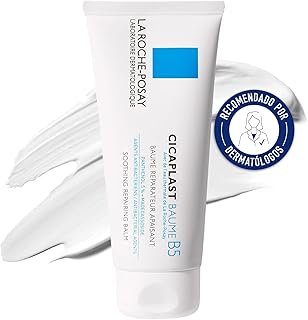 La Roche Posay Repairing Cream for Body, Face and Lips, for Sensitive Skin, with Dexpanthenol and Tribioma, Reduces Tension and Redness, Cicaplast Baume B5+, 100 ml