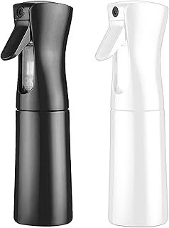 SIVLKI 2 Pack Water Spray Bottle, 200 ml Atomizer Pressure Ultra Fine Continuous Spray, Plants, Hair Salon, Skin Care, Cleaning