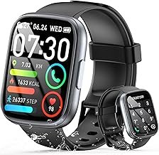 Smartwatch Men Women 1.95 Inch HD Touch Fitness Watch with Phone Function, 110+ Sports Modes Smart Watch Fitness Tracker with Heart Rate Monitor Sleep Monitor Pedometer IP68 Waterproof Sports Watch