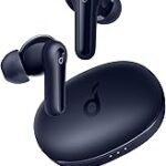 soundcore by Anker P2 Mini True Wireless Earbuds In-Ear Headphones, 10 mm Audio Driver, Intense Bass, EQ, Bluetooth 5.2, 32 Hours Battery, Charging with USB-C, Minimalist Design (Ocean Blue)
