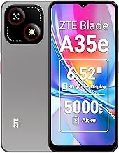 ZTE Blade A35e, Android Mobile Phone, Smartphone without Contract: 2GB + 64GB Memory, Silvery Grey, 5000 mAh Battery & 6.52 Inch HD + Display