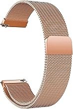 Stainless Steel Mesh Watch Strap, Metal Replacement Watch Band, Magnetic Closure, Smartwatch Quick Release Watch Replacement Strap for Men, Women, 14 mm, 16 mm, 18 mm, 20 mm, 22 mm, 24 mm