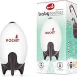 ROCKIT Swinging Pram – The Original Baby Sleeping Aid Rechargeable (USB), Infinitely Adjustable & Ultra Quiet with 60 Minute Timer – Includes Holder, Rocker Rocket Rocking Pram & Buggy