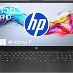HP Laptop, 15.6 Inch FHD Display, Intel Core i3-N305, 8 GB DDR4 RAM, 512 GB SSD, Intel UHD Graphics, Windows 11 Home, QWERTZ Keyboard, Jet Black