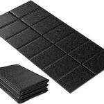 Floor Protection Mat, Treadmill, Running Mat for Carpets and Hard Floors, 140 x 60 cm, Treadmill Mat, Sound-Insulating, High Density, Foldable Underlay Mat for Fitness Equipment, Bike