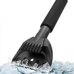 HOAMZ Ice Scraper Car 2025, Windscreen Scratcher Car with Ice Breaker Function, Car Gadgets Made of Premium ABS, Car Windows Ice Scratches, Winter Durable, Winter Car Accessories