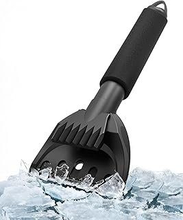 HOAMZ Ice Scraper Car 2025, Windscreen Scratcher Car with Ice Breaker Function, Car Gadgets Made of Premium ABS, Car Windows Ice Scratches, Winter Durable, Winter Car Accessories