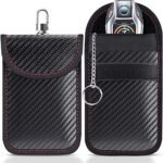 Lanpard Keyless Go Protection Car Key Protection Keyless Case 2 Pack RFID Remote Key Shielding Key Bag Key Case Key Case Car Key Safe
