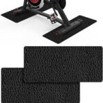 Floor Protection Mat Fitness Equipment - Peelanmall Set of 2 Protective Mat Floor, 70 x 28 x 0.6 cm - Non-Slip & Shock Absorbing PVC Mat, Floor Protection Mat Treadmill, for Treadmill and Fitness