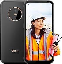 Gigaset GX6 PRO Business Smartphone 5G - Dust & Waterproof IP68, Military Standard - 6.6 Inch FHD+ Display with Gorilla Glass - 128GB + 8GB RAM - 50MP Camera - 400 Hours Standby - Android 14 Capable,